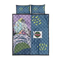 Climbing Quilt Bed Set Mountain Art Retro Style