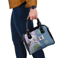 Climbing Shoulder Handbag Mountain Art Retro Style