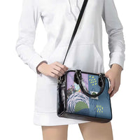 Climbing Shoulder Handbag Mountain Art Retro Style