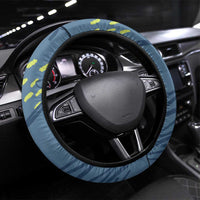 Climbing Steering Wheel Cover Mountain Art Retro Style