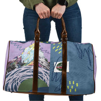 Climbing Travel Bag Mountain Art Retro Style