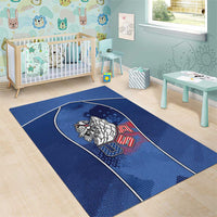 USA Climbing Area Rug American Eagle Climber