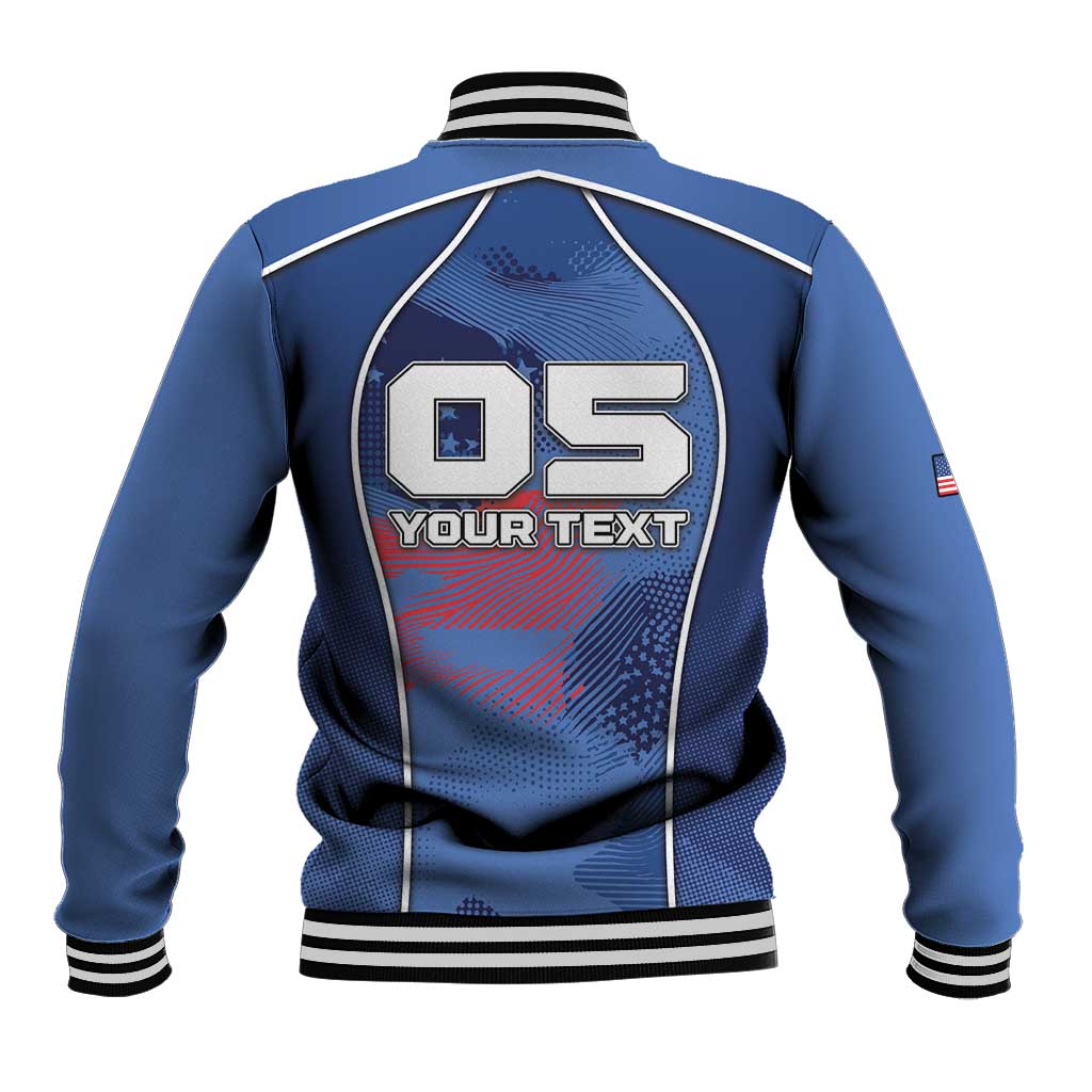 Custom USA Climbing Baseball Jacket American Eagle Climber