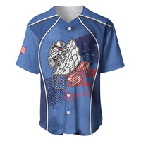 Custom USA Climbing Baseball Jersey American Eagle Climber