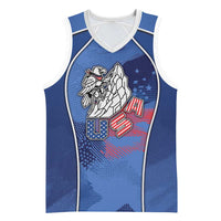 Custom USA Climbing Basketball Jersey American Eagle Climber