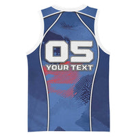 Custom USA Climbing Basketball Jersey American Eagle Climber