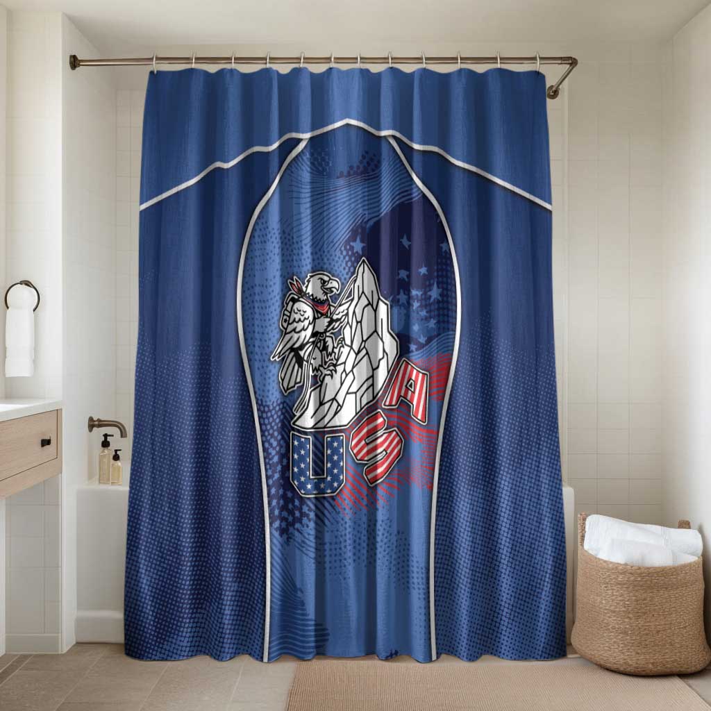 USA Climbing Bathroom Set American Eagle Climber