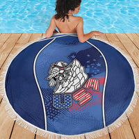 USA Climbing Beach Blanket American Eagle Climber