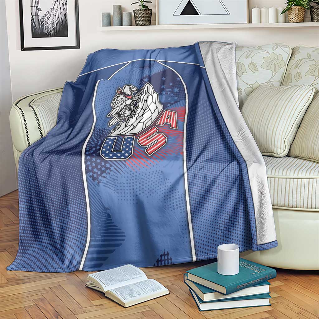 USA Climbing Blanket American Eagle Climber