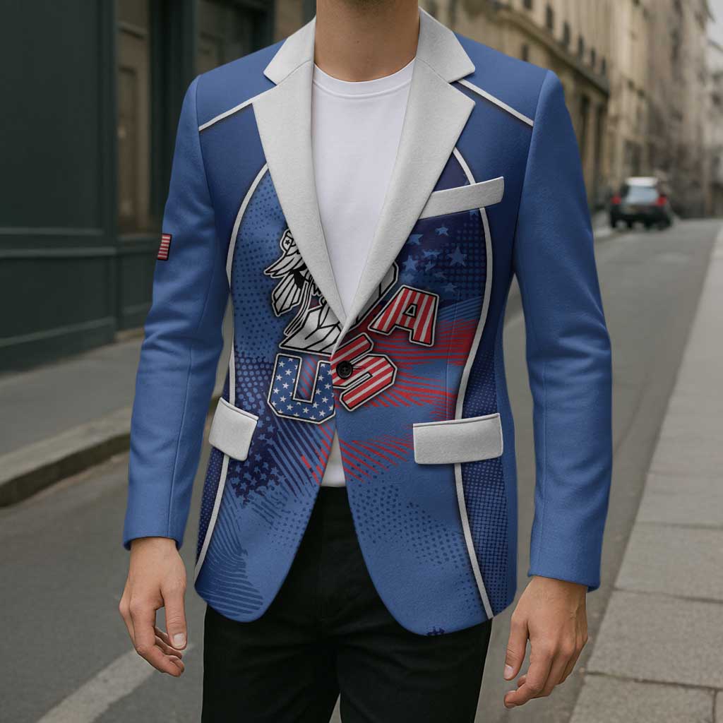 Custom USA Climbing Blazer American Eagle Climber