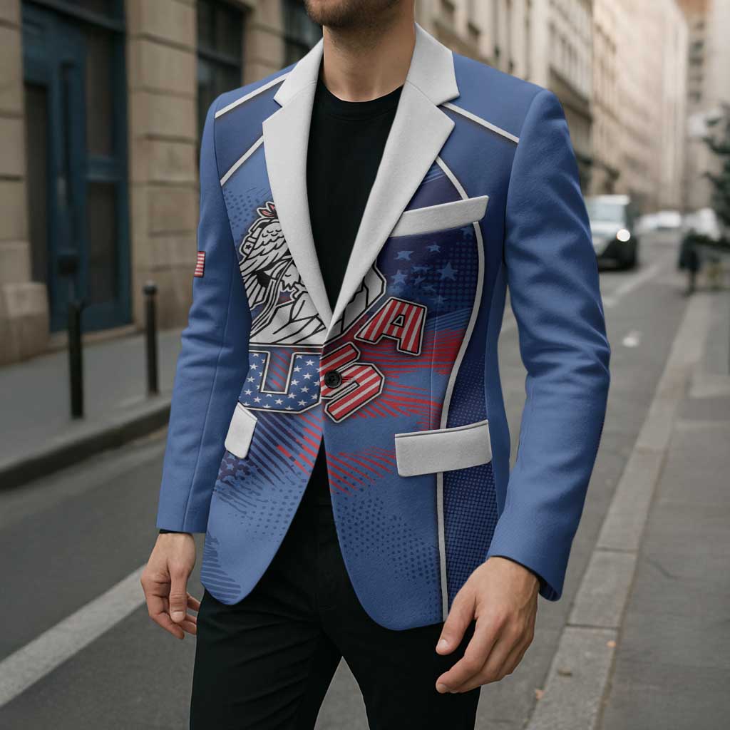 Custom USA Climbing Blazer American Eagle Climber
