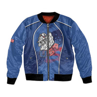 Custom USA Climbing Bomber Jacket American Eagle Climber