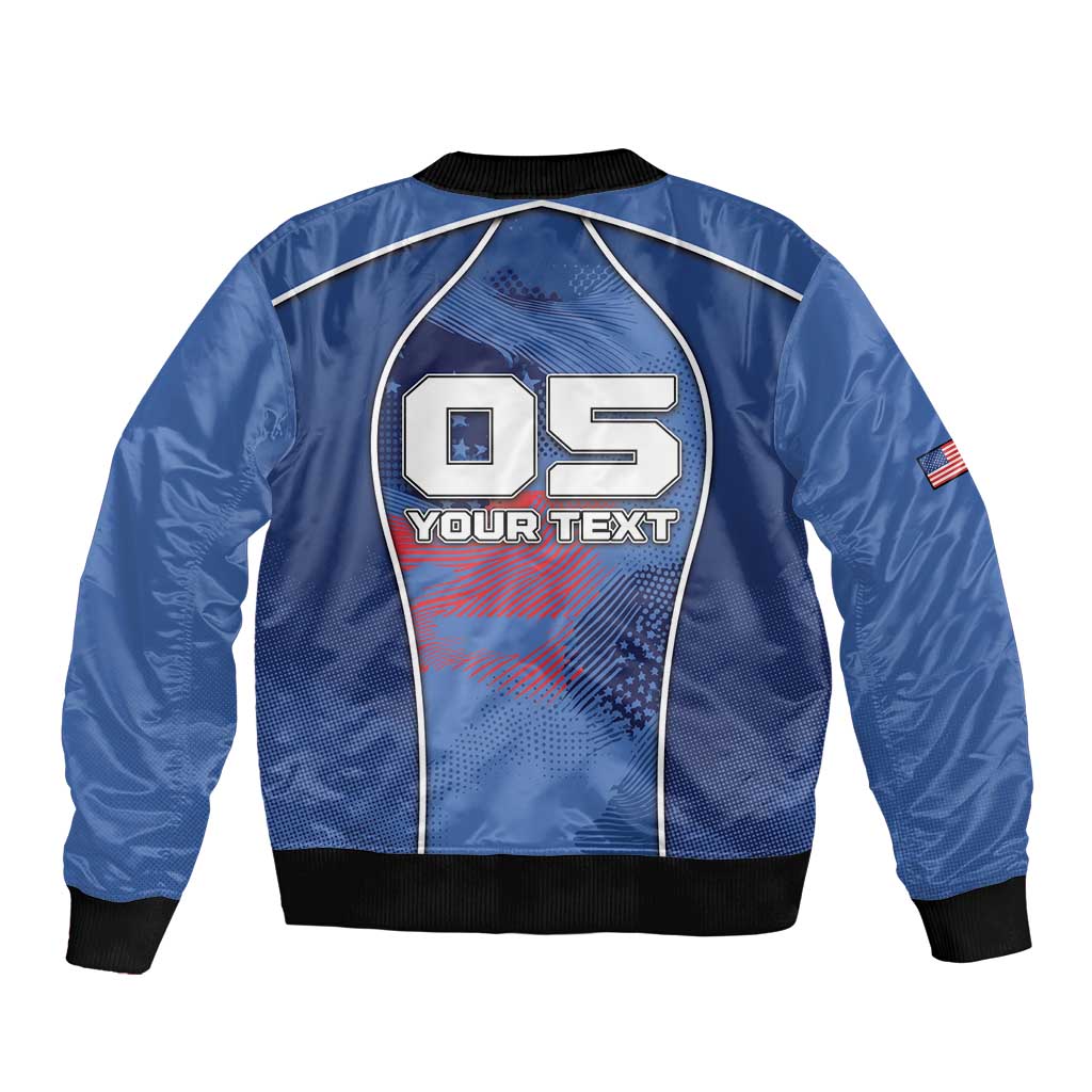 Custom USA Climbing Bomber Jacket American Eagle Climber