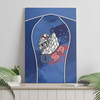 USA Climbing Canvas Wall Art American Eagle Climber