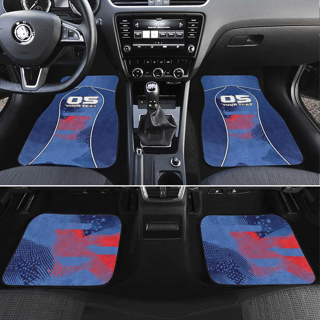 Custom USA Climbing Car Mats American Eagle Climber