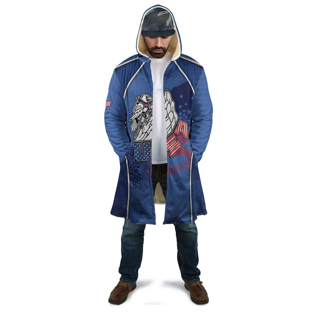 Custom USA Climbing Cloak American Eagle Climber