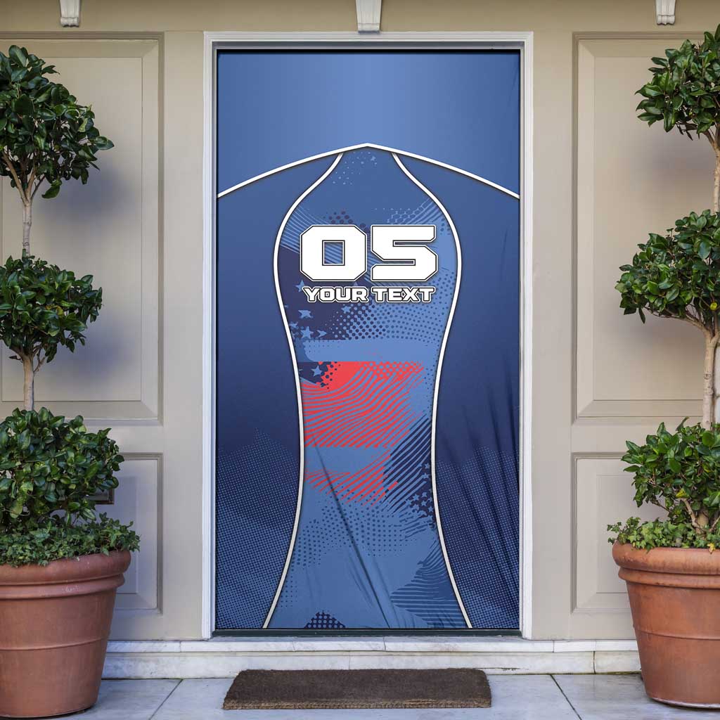 Custom USA Climbing Door Cover American Eagle Climber