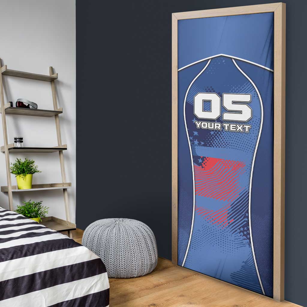Custom USA Climbing Door Cover American Eagle Climber