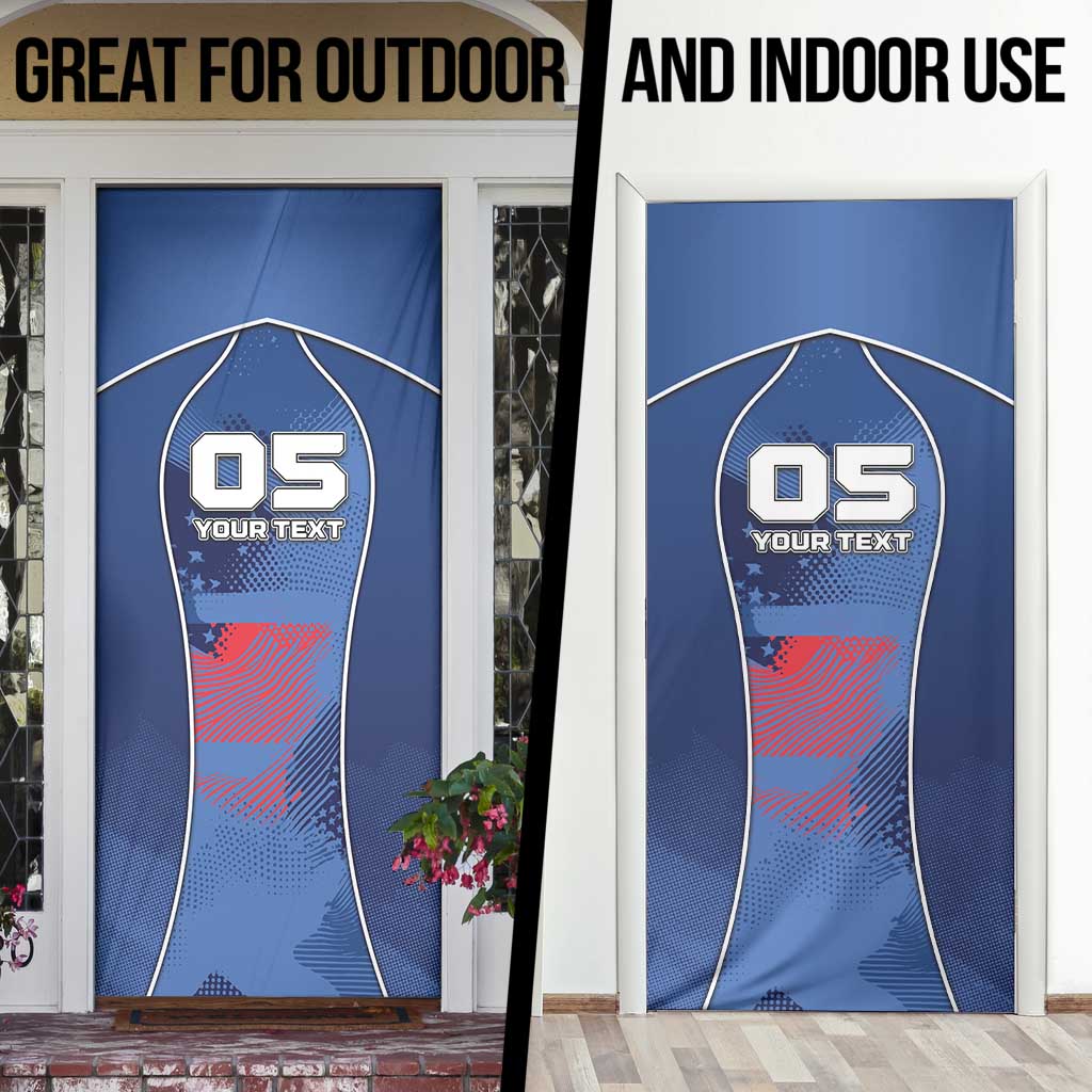 Custom USA Climbing Door Cover American Eagle Climber