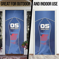 Custom USA Climbing Door Cover American Eagle Climber