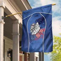 USA Climbing Garden Flag American Eagle Climber