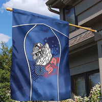 USA Climbing Garden Flag American Eagle Climber