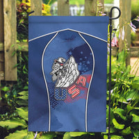 USA Climbing Garden Flag American Eagle Climber
