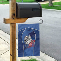 USA Climbing Garden Flag American Eagle Climber