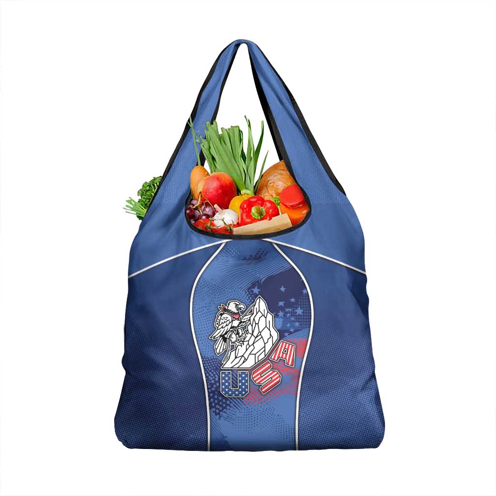 USA Climbing Grocery Bag American Eagle Climber