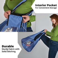 USA Climbing Grocery Bag American Eagle Climber