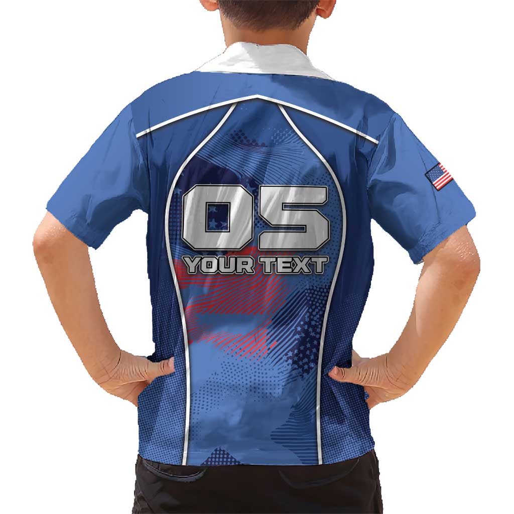 Custom USA Climbing Hawaiian Shirt American Eagle Climber
