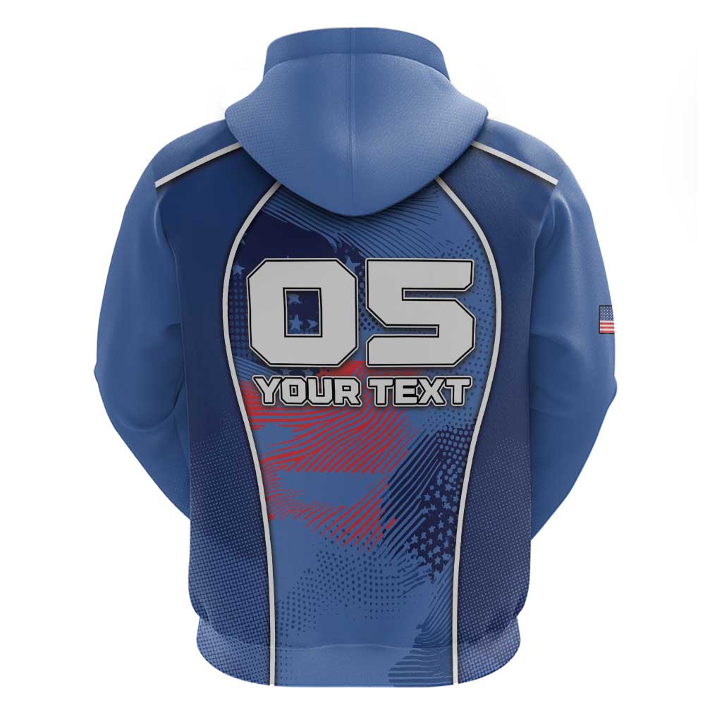 Custom USA Climbing Hoodie American Eagle Climber