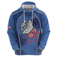 Custom USA Climbing Hoodie American Eagle Climber