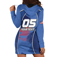 Custom USA Climbing Hoodie Dress American Eagle Climber