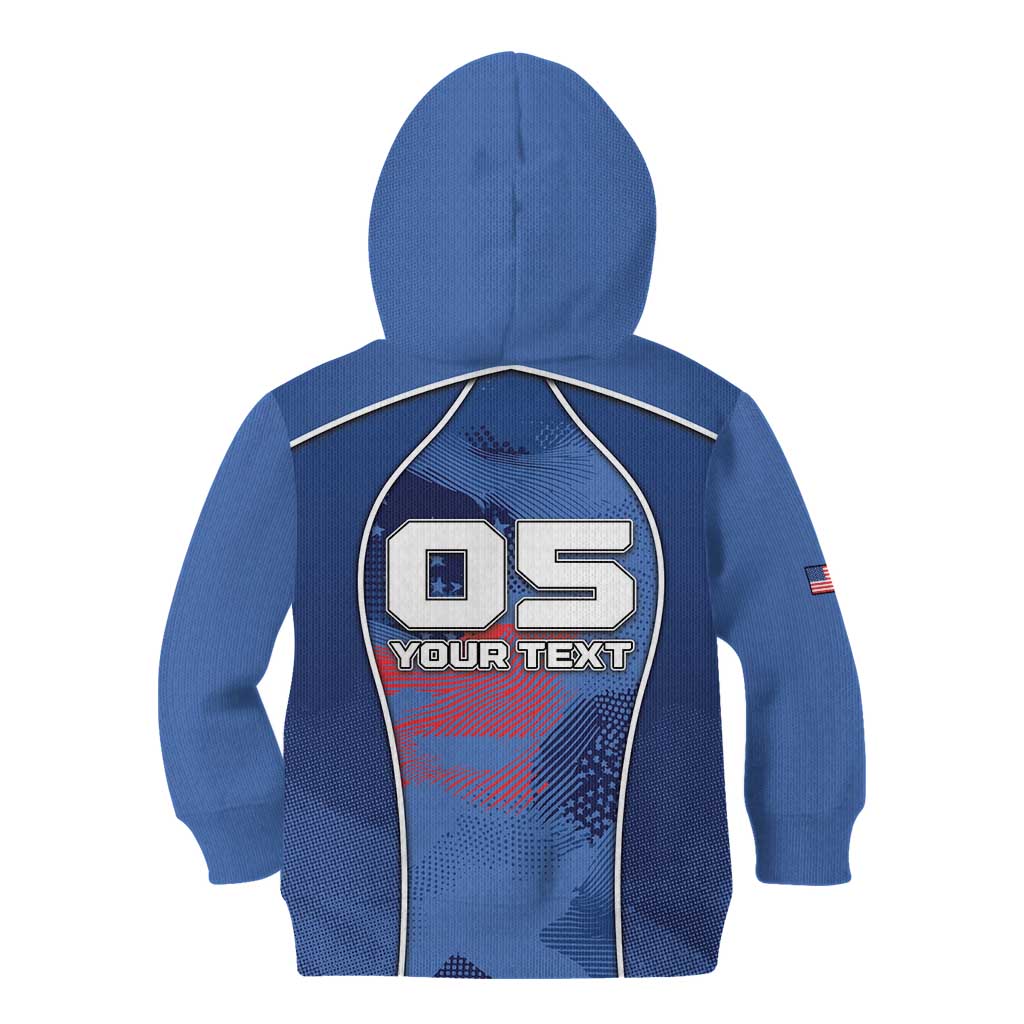 Custom USA Climbing Kid Hoodie American Eagle Climber