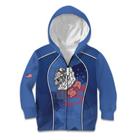 Custom USA Climbing Kid Hoodie American Eagle Climber