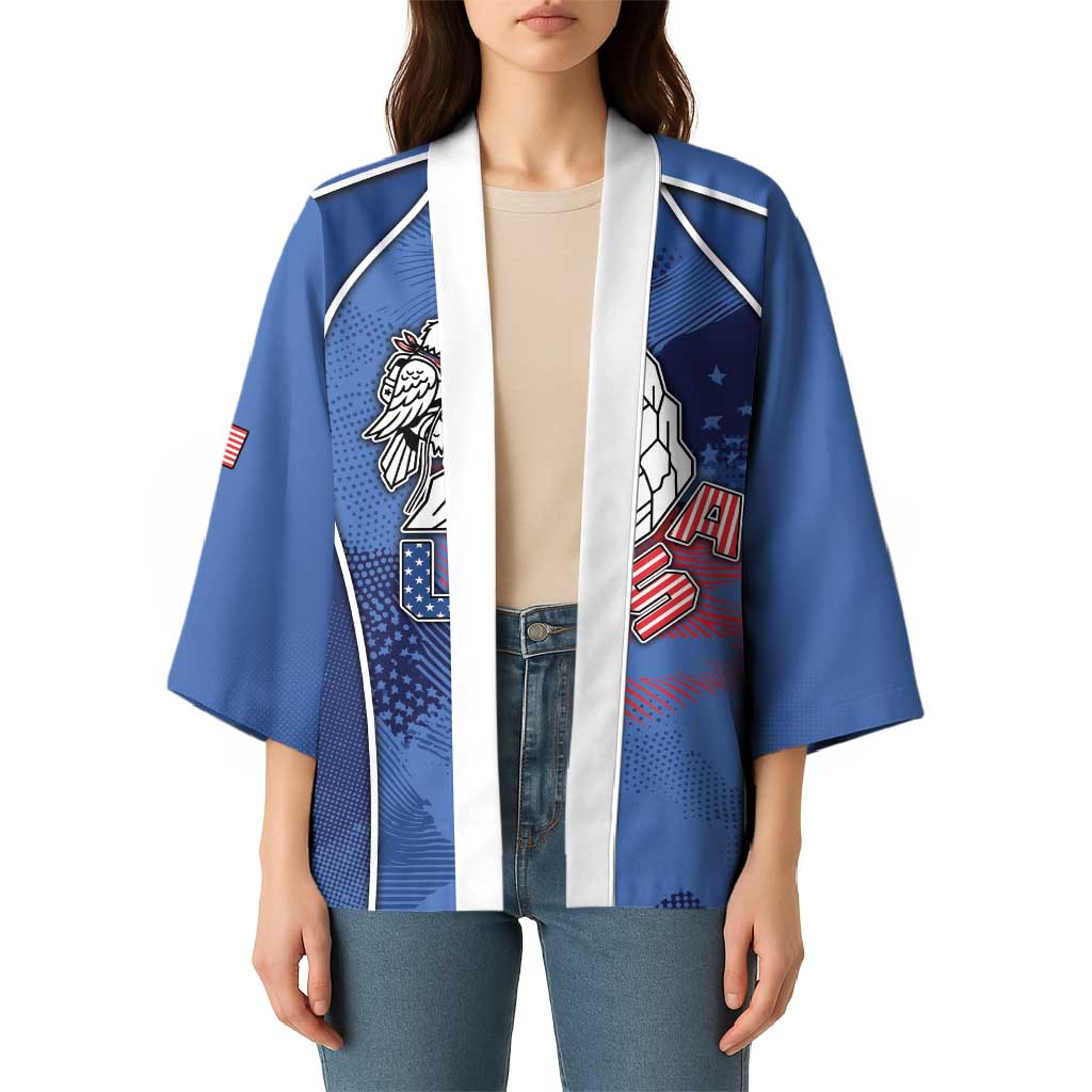 Custom USA Climbing Kimono American Eagle Climber