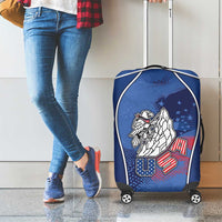 USA Climbing Luggage Cover American Eagle Climber