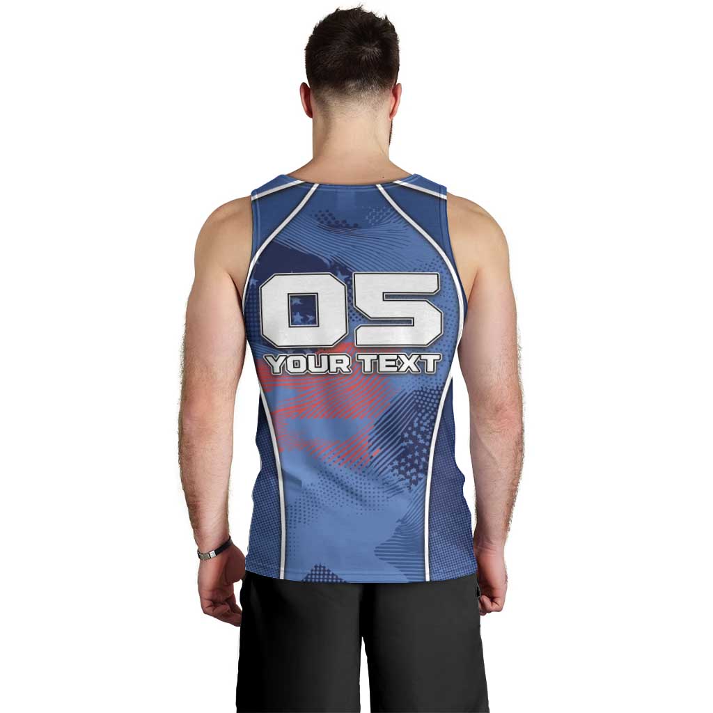 Custom USA Climbing Men Tank Top American Eagle Climber