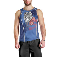 Custom USA Climbing Men Tank Top American Eagle Climber