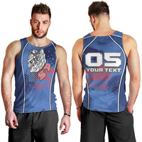 Custom USA Climbing Men Tank Top American Eagle Climber