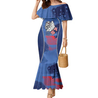 Custom USA Climbing Mermaid Dress American Eagle Climber