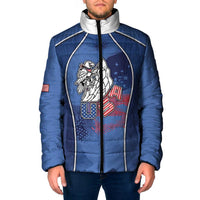 Custom USA Climbing Padded Jacket American Eagle Climber
