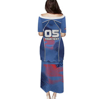 Custom USA Climbing Puletasi American Eagle Climber