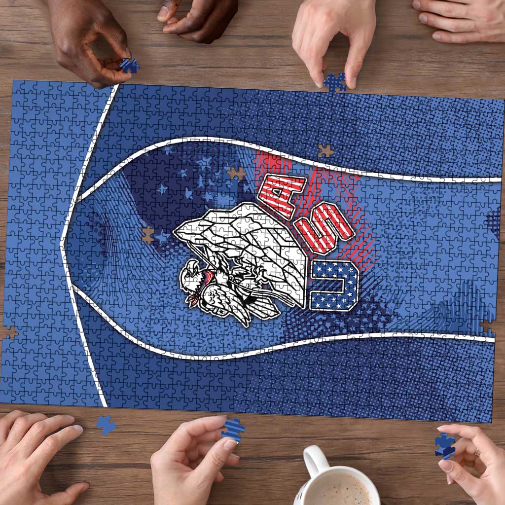USA Climbing Puzzle American Eagle Climber