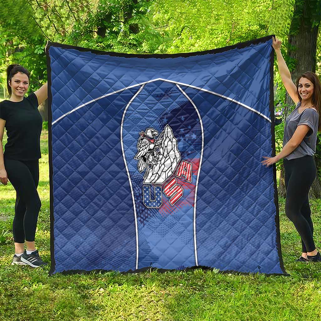 USA Climbing Quilt American Eagle Climber