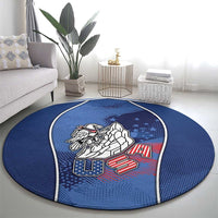 USA Climbing Round Carpet American Eagle Climber