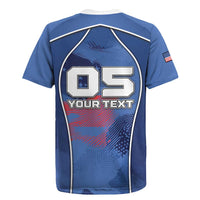 Custom USA Climbing Rugby Jersey American Eagle Climber