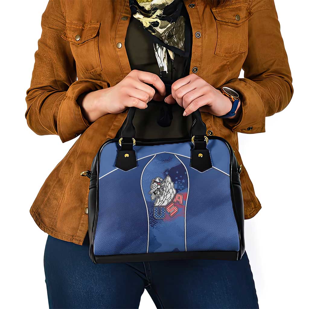 USA Climbing Shoulder Handbag American Eagle Climber