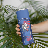 Custom USA Climbing Skinny Tumbler American Eagle Climber